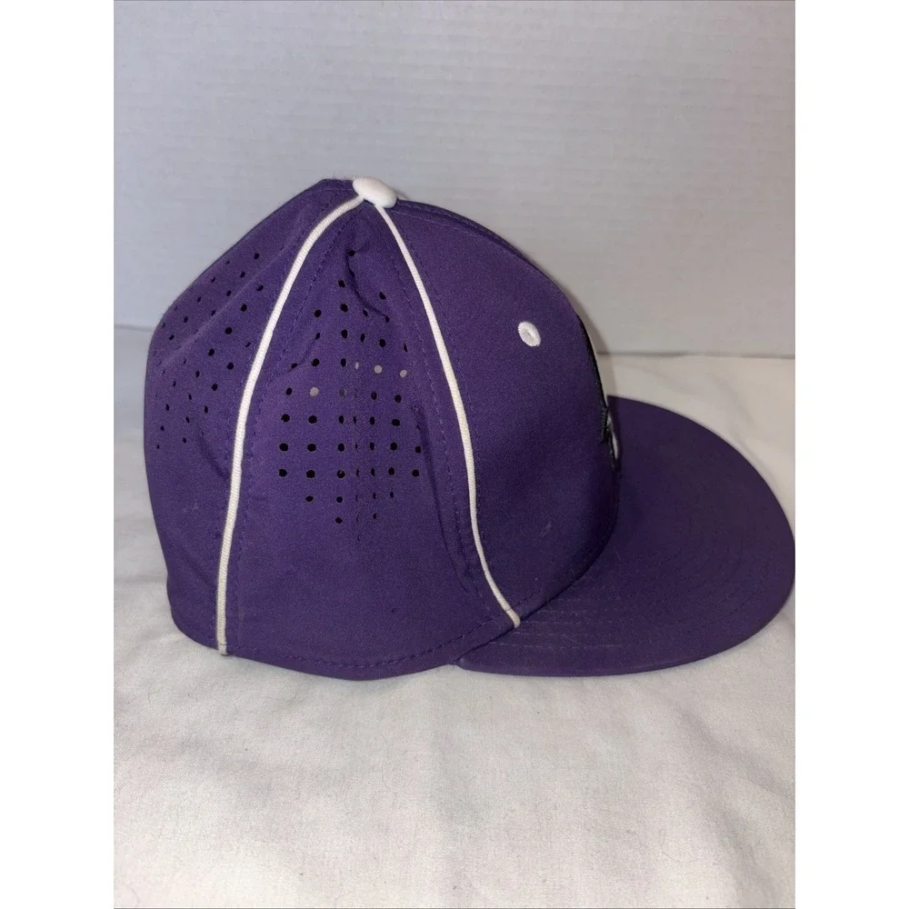 Seattle Kraken NHL‎ Hockey Baseball Hat, Purple White Size M-L A – Flex